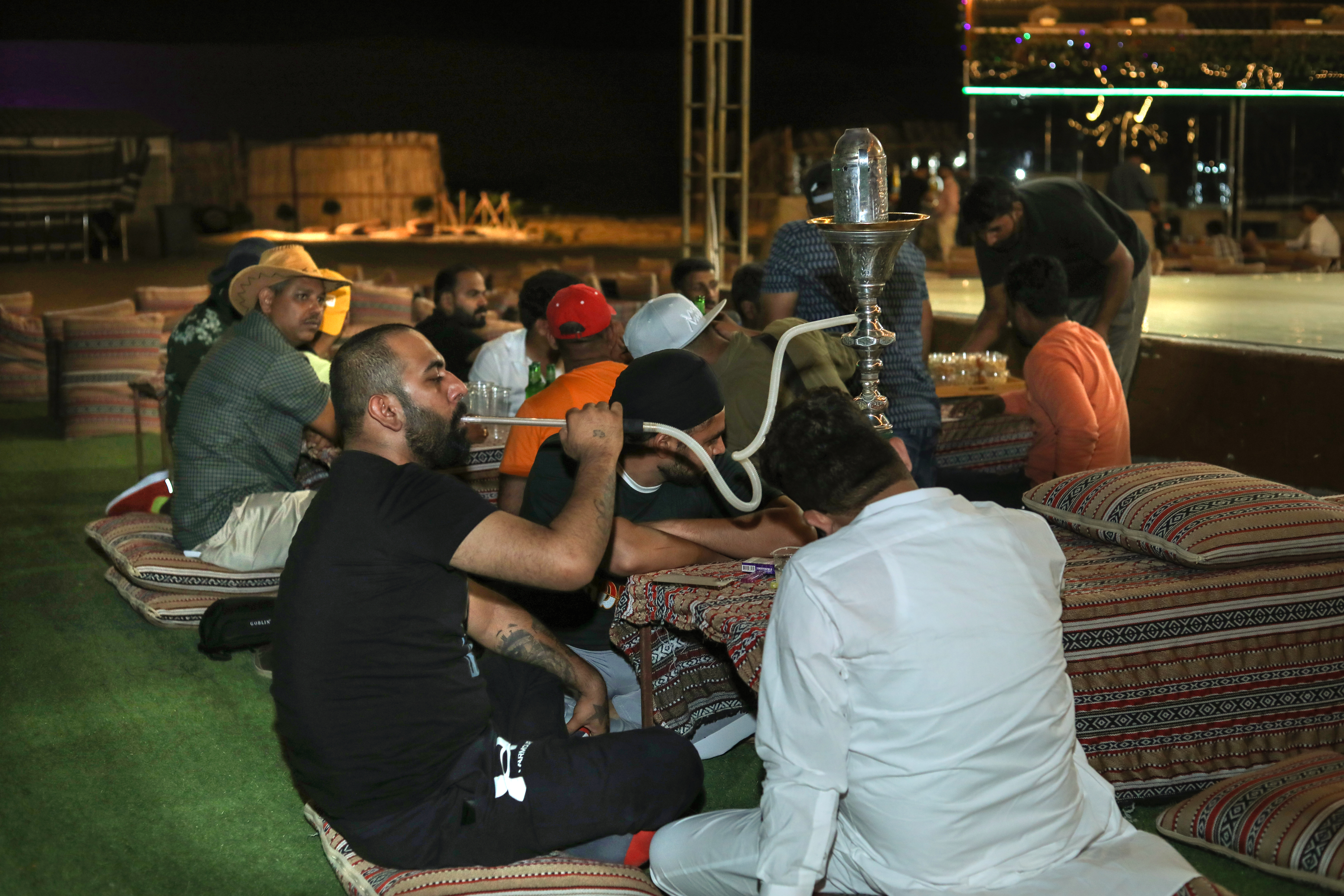 BBQ dinner desert camp - Arabian night experience