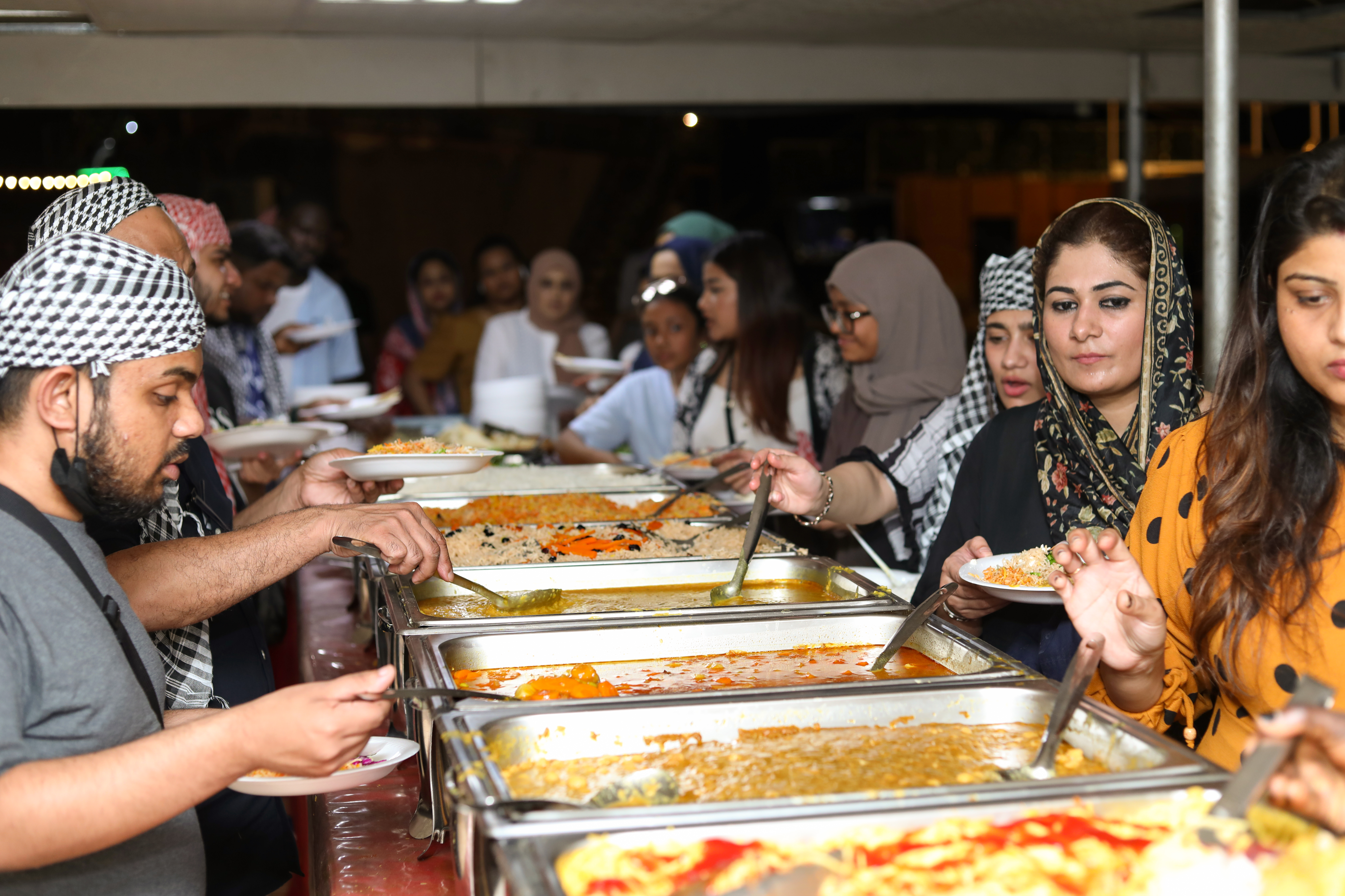 BBQ Dinner Dubai - Desert camp dining experience